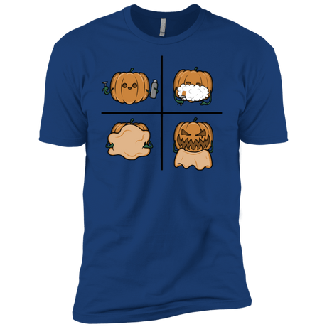 T-Shirts Royal / X-Small Pumpkin Shave Men's Premium T-Shirt