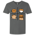 T-Shirts Heavy Metal / X-Small Pumpkin Shave Men's Premium V-Neck