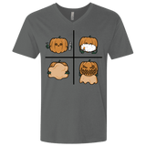 T-Shirts Heavy Metal / X-Small Pumpkin Shave Men's Premium V-Neck