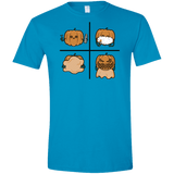 T-Shirts Sapphire / S Pumpkin Shave Men's Semi-Fitted Softstyle