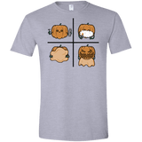 T-Shirts Sport Grey / X-Small Pumpkin Shave Men's Semi-Fitted Softstyle