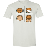 T-Shirts White / X-Small Pumpkin Shave Men's Semi-Fitted Softstyle