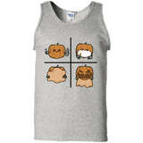 T-Shirts Ash / S Pumpkin Shave Men's Tank Top