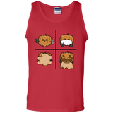 T-Shirts Red / S Pumpkin Shave Men's Tank Top