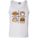 T-Shirts White / S Pumpkin Shave Men's Tank Top