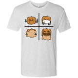 T-Shirts Heather White / S Pumpkin Shave Men's Triblend T-Shirt
