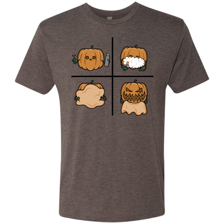 T-Shirts Macchiato / S Pumpkin Shave Men's Triblend T-Shirt