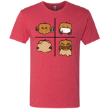 T-Shirts Vintage Red / S Pumpkin Shave Men's Triblend T-Shirt