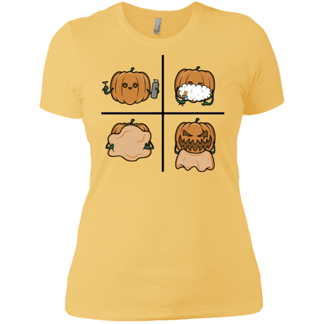 T-Shirts Banana Cream/ / X-Small Pumpkin Shave Women's Premium T-Shirt