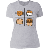 T-Shirts Heather Grey / X-Small Pumpkin Shave Women's Premium T-Shirt