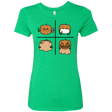 T-Shirts Envy / S Pumpkin Shave Women's Triblend T-Shirt