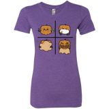 T-Shirts Purple Rush / S Pumpkin Shave Women's Triblend T-Shirt