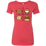 T-Shirts Vintage Red / S Pumpkin Shave Women's Triblend T-Shirt