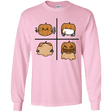 T-Shirts Light Pink / YS Pumpkin Shave Youth Long Sleeve T-Shirt