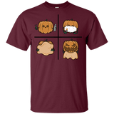 T-Shirts Maroon / YXS Pumpkin Shave Youth T-Shirt