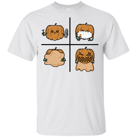 T-Shirts White / YXS Pumpkin Shave Youth T-Shirt