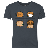 T-Shirts Vintage Navy / YXS Pumpkin Shave Youth Triblend T-Shirt