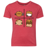 T-Shirts Vintage Red / YXS Pumpkin Shave Youth Triblend T-Shirt