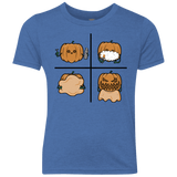 T-Shirts Vintage Royal / YXS Pumpkin Shave Youth Triblend T-Shirt