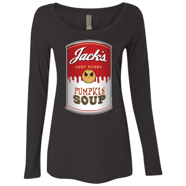 T-Shirts Vintage Black / Small PUMPKIN SOUP Women's Triblend Long Sleeve Shirt