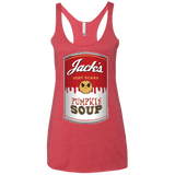 T-Shirts Vintage Red / X-Small PUMPKIN SOUP Women's Triblend Racerback Tank