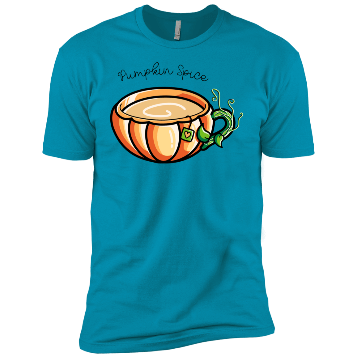 T-Shirts Turquoise / YXS Pumpkin Spice Chai Tea Boys Premium T-Shirt
