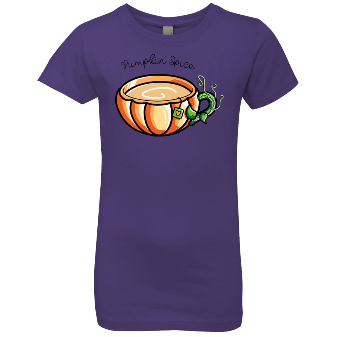 T-Shirts Purple Rush / YXS Pumpkin Spice Chai Tea Girls Premium T-Shirt