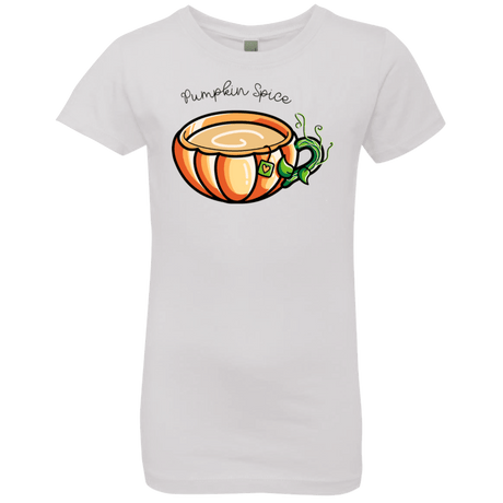 T-Shirts White / YXS Pumpkin Spice Chai Tea Girls Premium T-Shirt