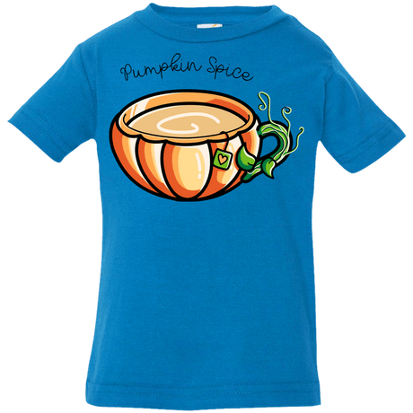 T-Shirts Cobalt / 6 Months Pumpkin Spice Chai Tea Infant Premium T-Shirt