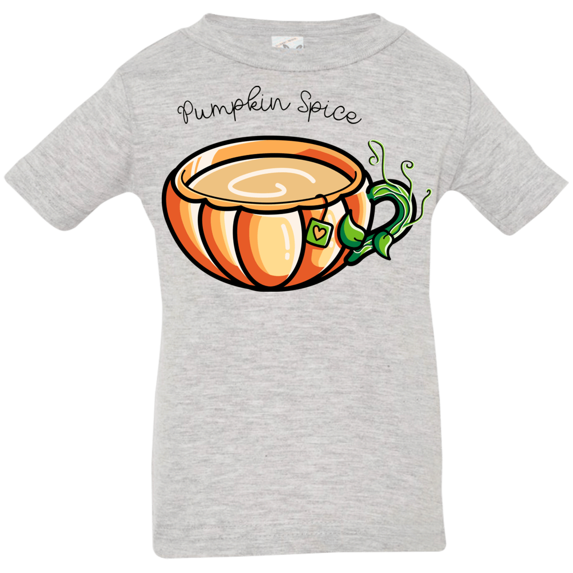 T-Shirts Heather Grey / 6 Months Pumpkin Spice Chai Tea Infant Premium T-Shirt
