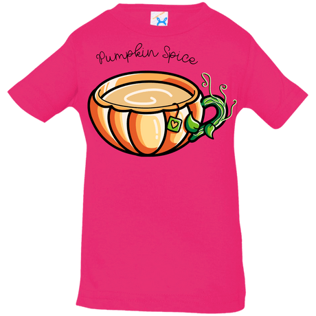 T-Shirts Hot Pink / 6 Months Pumpkin Spice Chai Tea Infant Premium T-Shirt