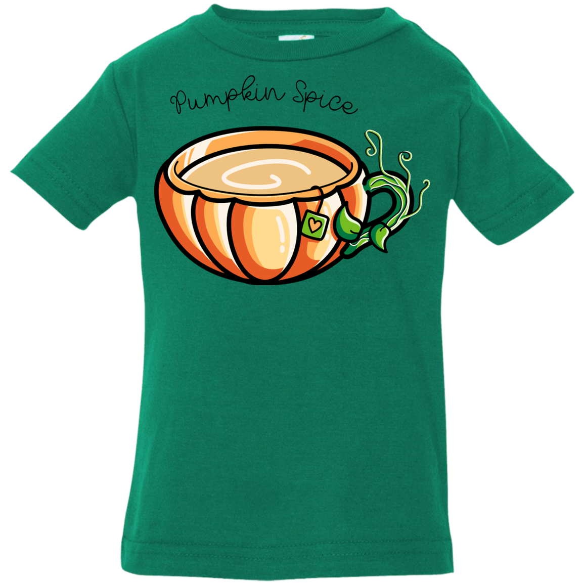 T-Shirts Kelly / 6 Months Pumpkin Spice Chai Tea Infant Premium T-Shirt