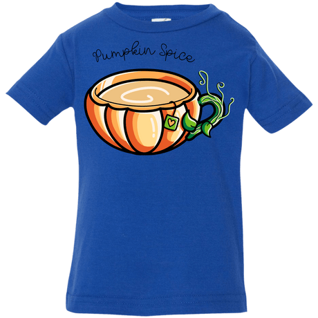 T-Shirts Royal / 6 Months Pumpkin Spice Chai Tea Infant Premium T-Shirt