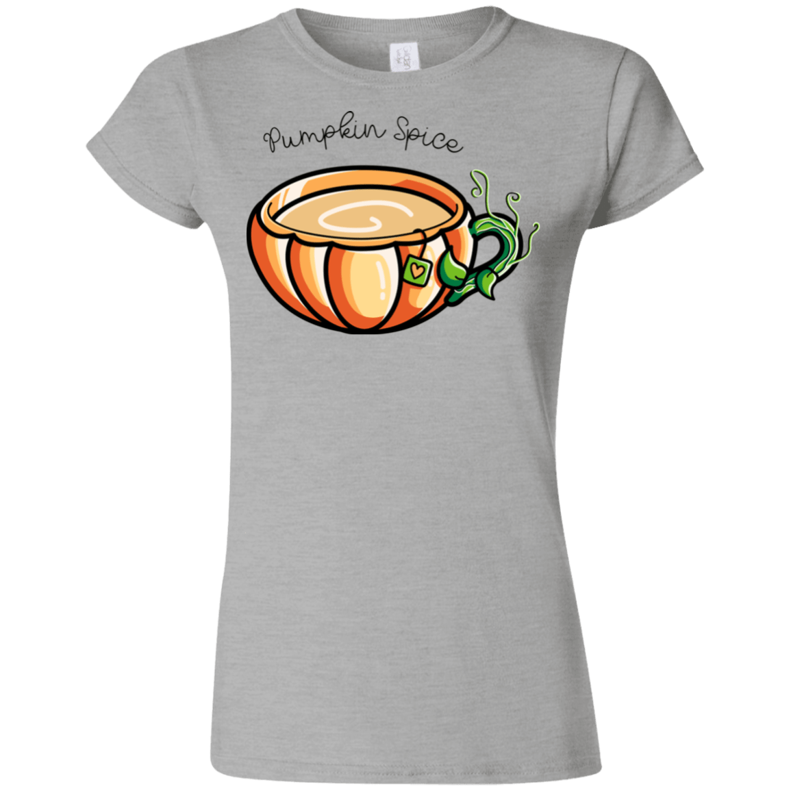 T-Shirts Sport Grey / S Pumpkin Spice Chai Tea Junior Slimmer-Fit T-Shirt