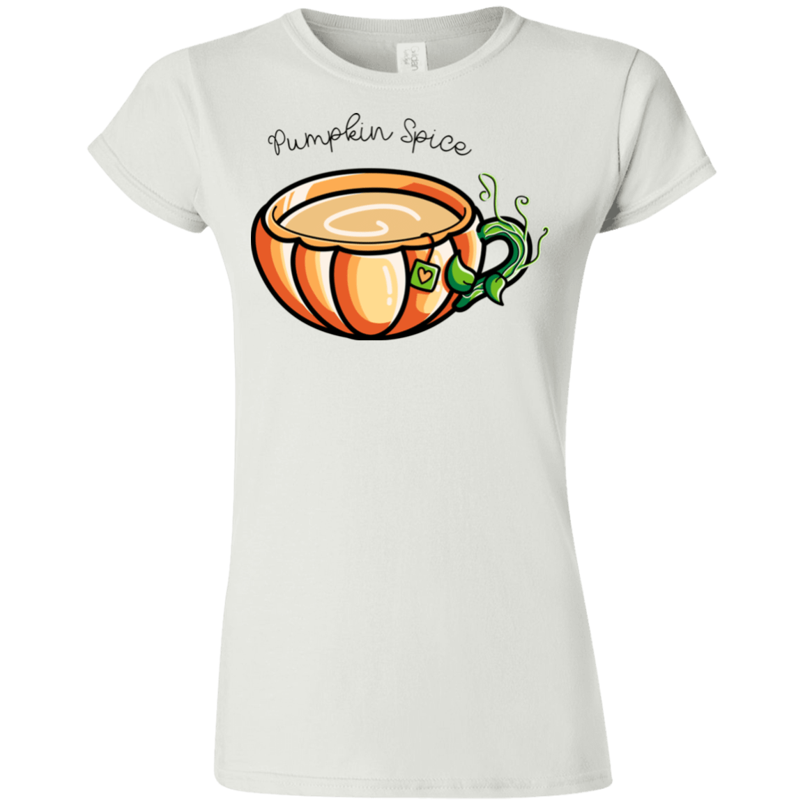 T-Shirts White / S Pumpkin Spice Chai Tea Junior Slimmer-Fit T-Shirt