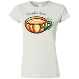 T-Shirts White / S Pumpkin Spice Chai Tea Junior Slimmer-Fit T-Shirt