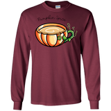 T-Shirts Maroon / S Pumpkin Spice Chai Tea Men's Long Sleeve T-Shirt