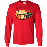 T-Shirts Red / S Pumpkin Spice Chai Tea Men's Long Sleeve T-Shirt