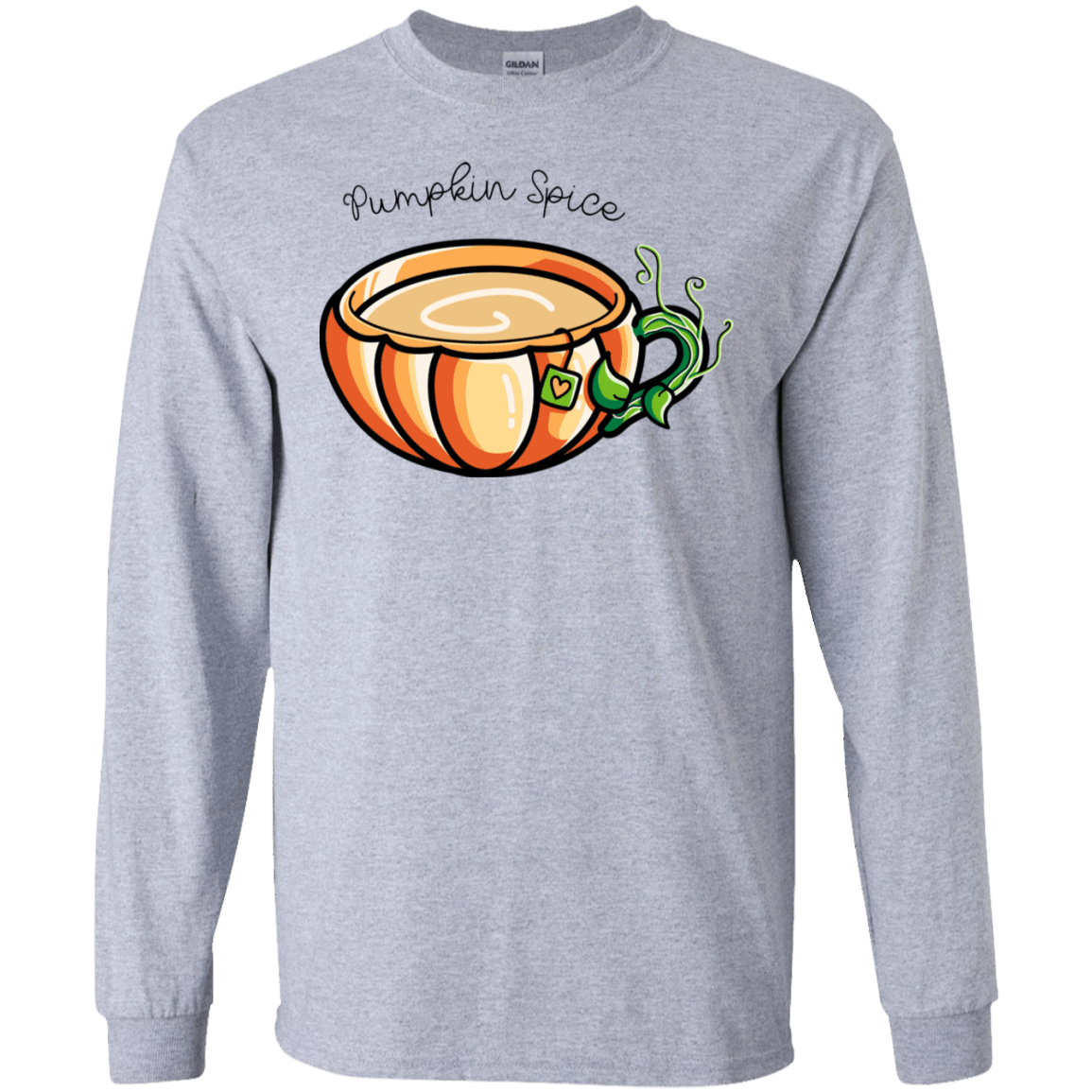 T-Shirts Sport Grey / S Pumpkin Spice Chai Tea Men's Long Sleeve T-Shirt