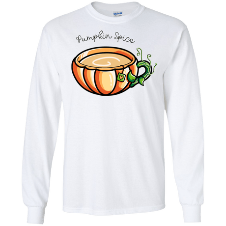 T-Shirts White / S Pumpkin Spice Chai Tea Men's Long Sleeve T-Shirt