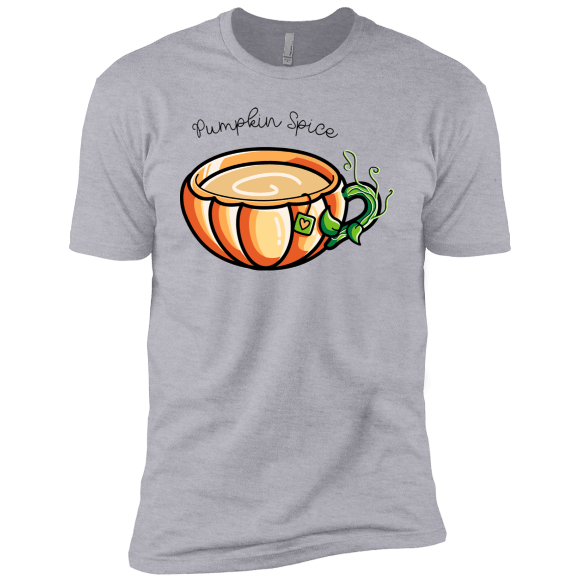 T-Shirts Heather Grey / X-Small Pumpkin Spice Chai Tea Men's Premium T-Shirt
