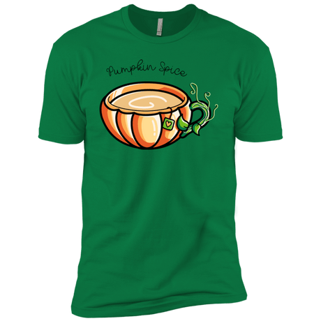 T-Shirts Kelly Green / X-Small Pumpkin Spice Chai Tea Men's Premium T-Shirt
