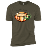 T-Shirts Military Green / X-Small Pumpkin Spice Chai Tea Men's Premium T-Shirt