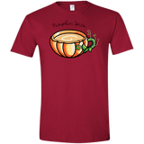 T-Shirts Cardinal Red / S Pumpkin Spice Chai Tea Men's Semi-Fitted Softstyle