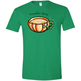 T-Shirts Heather Irish Green / S Pumpkin Spice Chai Tea Men's Semi-Fitted Softstyle