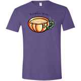 T-Shirts Heather Purple / S Pumpkin Spice Chai Tea Men's Semi-Fitted Softstyle