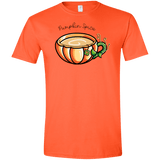 T-Shirts Orange / S Pumpkin Spice Chai Tea Men's Semi-Fitted Softstyle