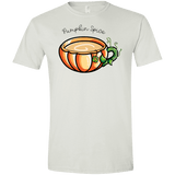 T-Shirts White / X-Small Pumpkin Spice Chai Tea Men's Semi-Fitted Softstyle