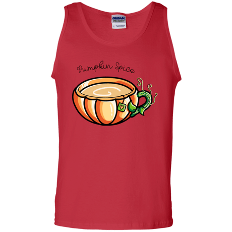 T-Shirts Red / S Pumpkin Spice Chai Tea Men's Tank Top