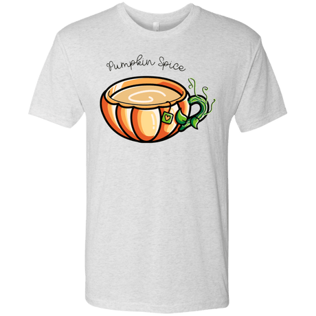 T-Shirts Heather White / S Pumpkin Spice Chai Tea Men's Triblend T-Shirt